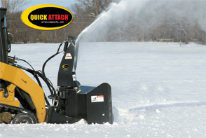 Skidsteer Snowblower Attachment